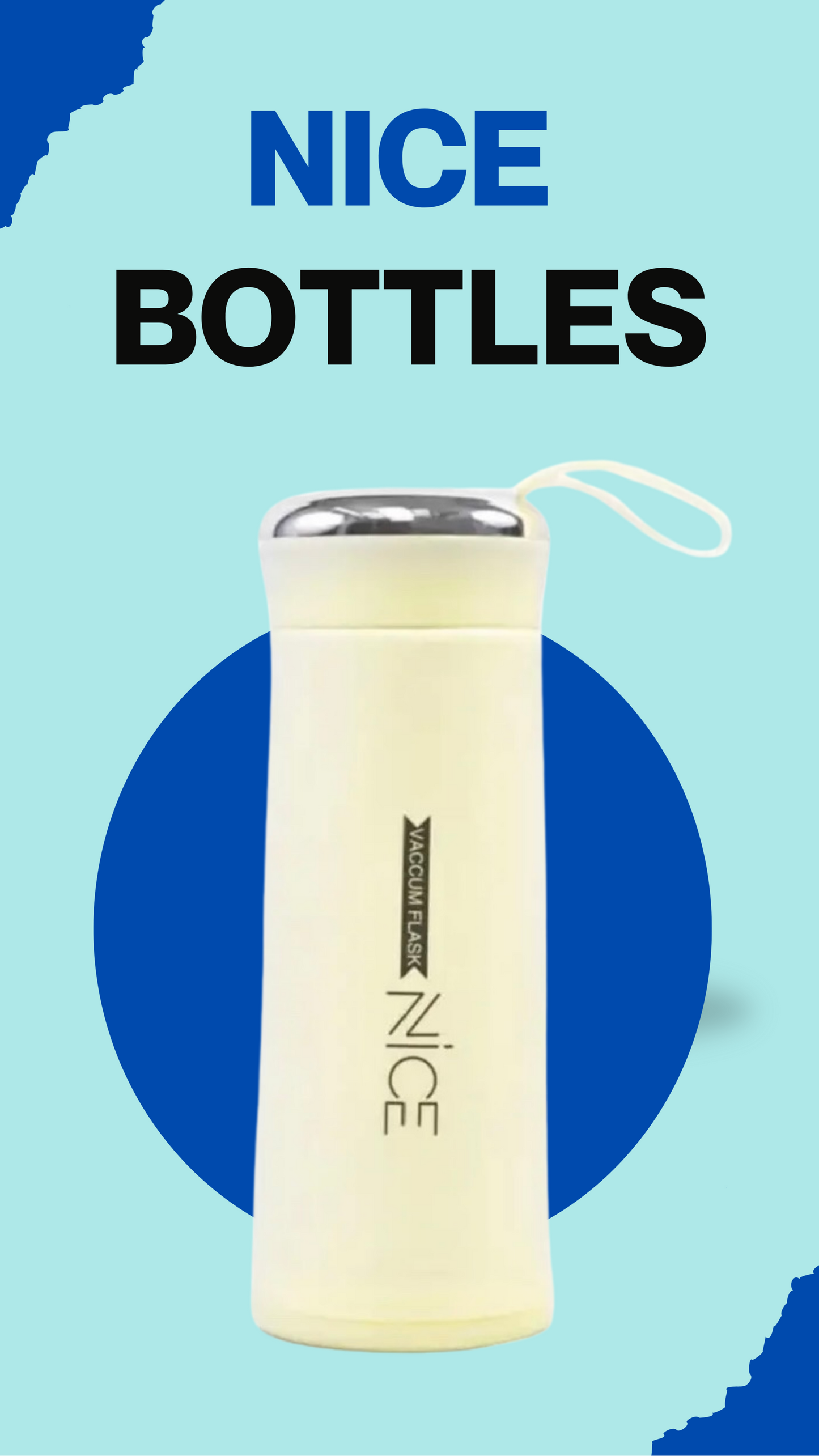 NICE Bottle – Stylish & Reusable Water Bottle (400ml)